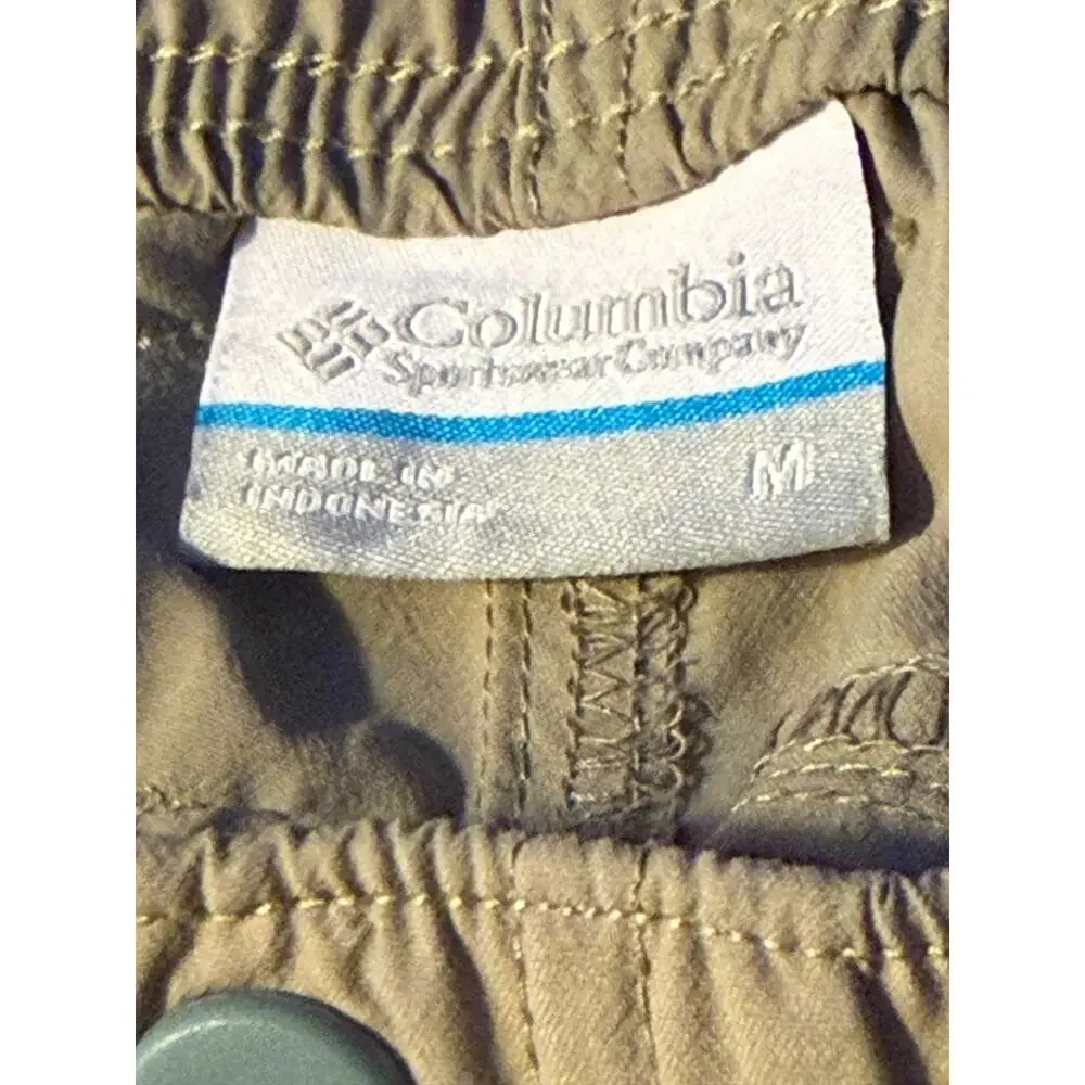 Columbia Women's Sandy River Cargo Shorts Medium Fossil Khaki Nylon AL4572 6